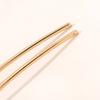 Metal U Shaped Hair Stick for Women Girls Silver Gold Color Vintage Elegant Shell Enamel Ponytail Hairpin Female Headwear Gifts