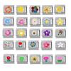 Fashion Flower Charm Italian Links Fit for 9mm Bracelet Stainless Steel Jewelry Making DIY Handmade Women Jewelry Gift