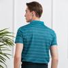 Young River Gestreiftes Business Casual Poloshirt für Herren