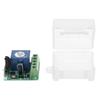 DC 12V Remote Switch with Adhesive Round Control & Self-Reset Receiver