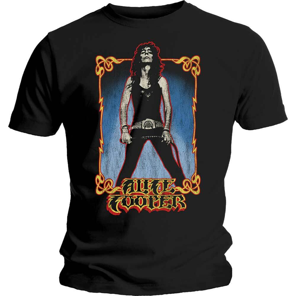 

Official Alice Cooper Vintage Whip Washed T-Shirt 4XL
