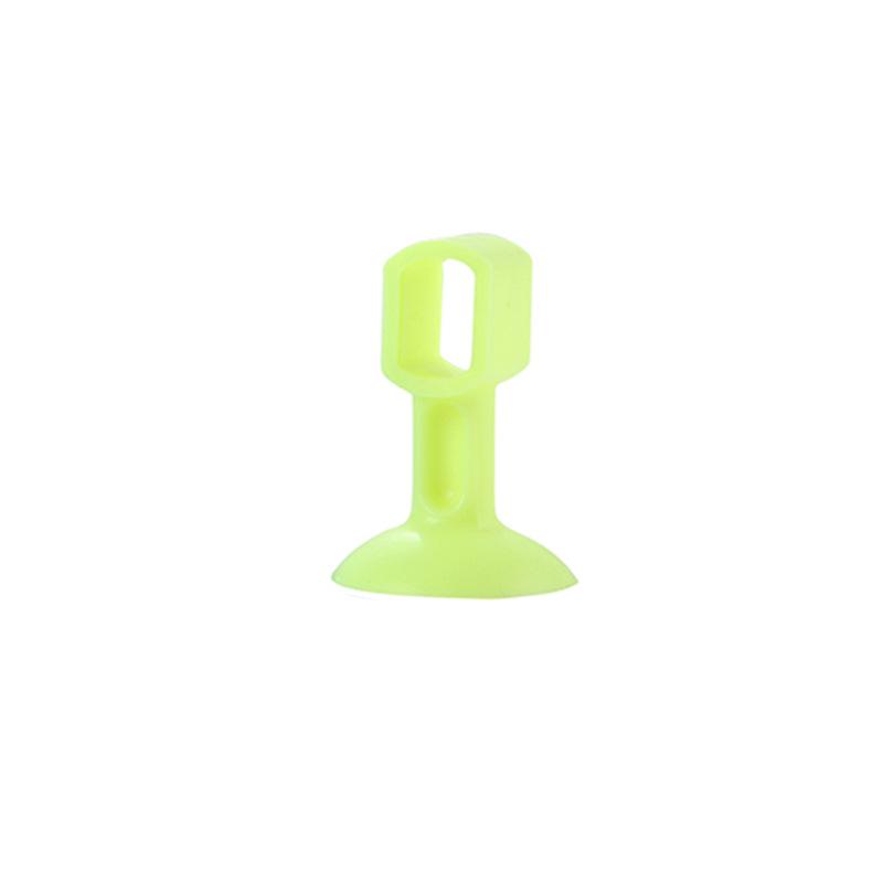 2 pezzi Nessuna collisione di pugni in silicone Porta Aspirazione Bagno Porta Tocca Gomma Fermaporta Maniglia Porta Bagno Multifunzionale Ponte Rotto Finestra Aspirazione
