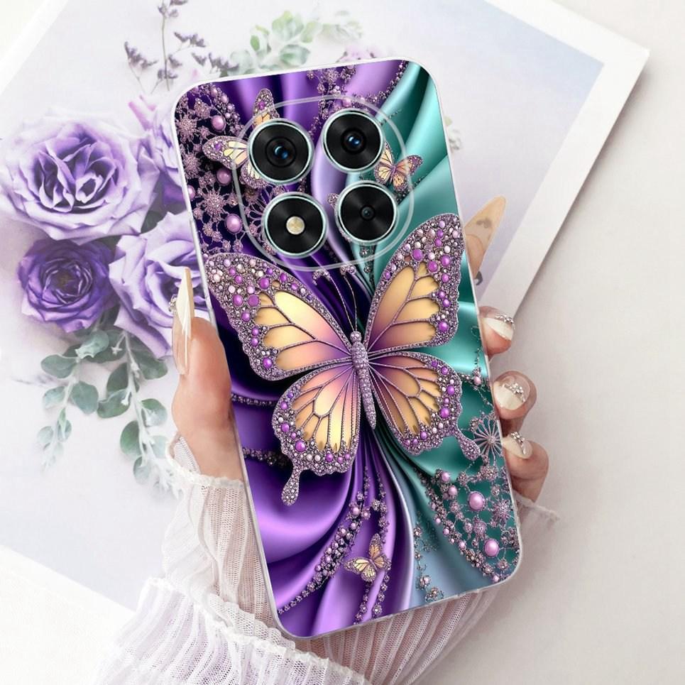 Soft Clear Casing For Xiaomi Redmi Note 14 Pro 4G 5G Note 14s 14 Europe Phone Case Cartoon Cat Dragon Flower Butterfly Cover
