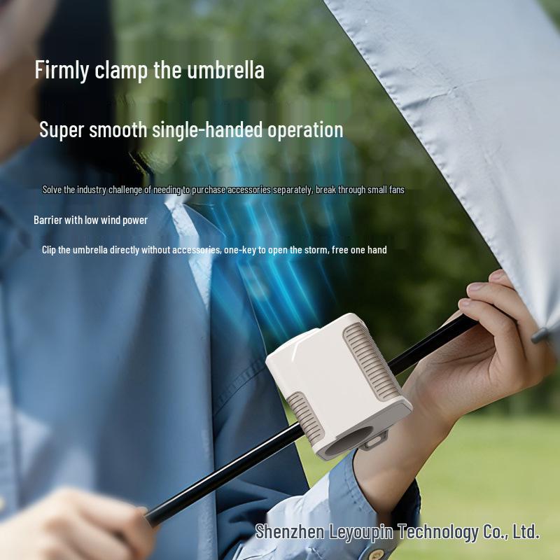 Portable USB Charging Clip-on Fan with Long Battery Life for Outdoor Use