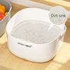 Ultrasonic Vegetable Washing Machine Food Purifier Automatic Residue Removal Portable Fruit and Vegetable Drain Basket
