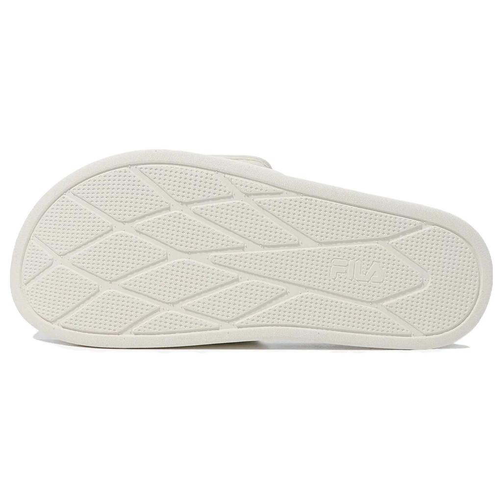FILA Abrasion Resistant Slide Slippers Unisex Blue White Korean Style 1SM02592G_896