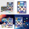 Planet Exploration Plaster Archaeology Toy For Kids With Solar System Puzzle Set