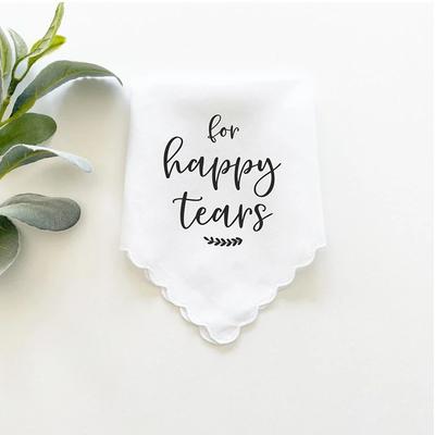Für Freudentränen Taschentuch Hochzeitsgeschenk Vater Mutter des Bräutigams Brauteltern Geschenk Brautparty Brautjungfer Geschenk