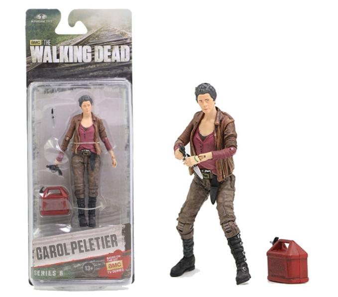 Movie The Walking Dead Characters Rick Crimes Michonne Bungee Ford PVC Action Figure Collectible Model Toys 15cm