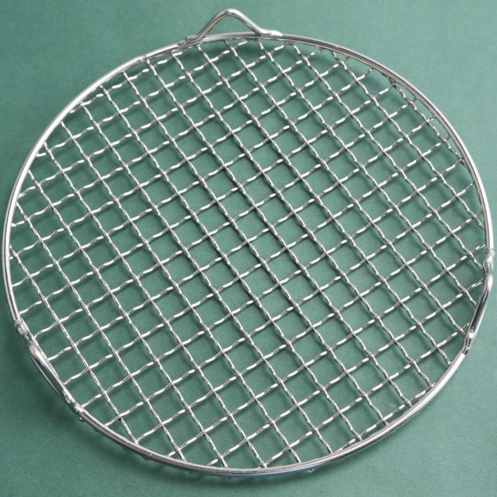Round Shape BBQ Cooling Rack with Foot Baking Rack Grilling Mat Grill Mesh  Home Kitchen