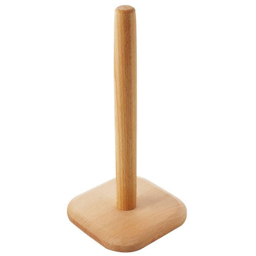 

Многофункциональная деревянная стойка для кухонных полотенец, держатель для бумажных полотенец, подставка для туалетной бумаги, подставка для салфеток, декор стола
