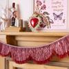 Multicolor Drizzle Garland PET Thickening Metallic Foil Fringe Encryption Background Ornament Tassel String Party Supplies
