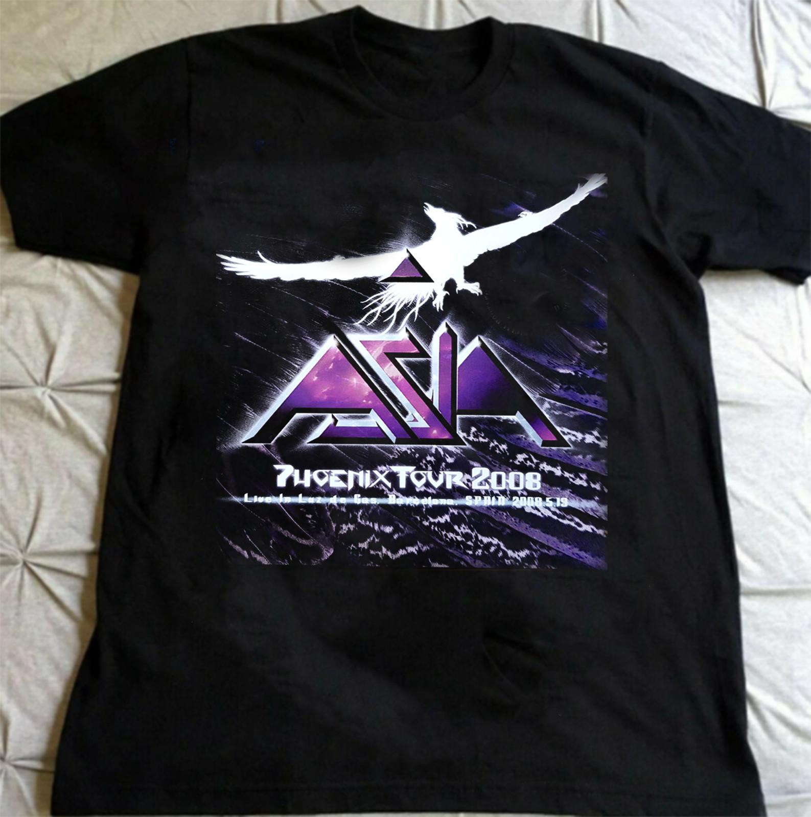 Asia Band 2008 Gift For Fan Cotton Black S-2345XL Unisex T-Shirt S