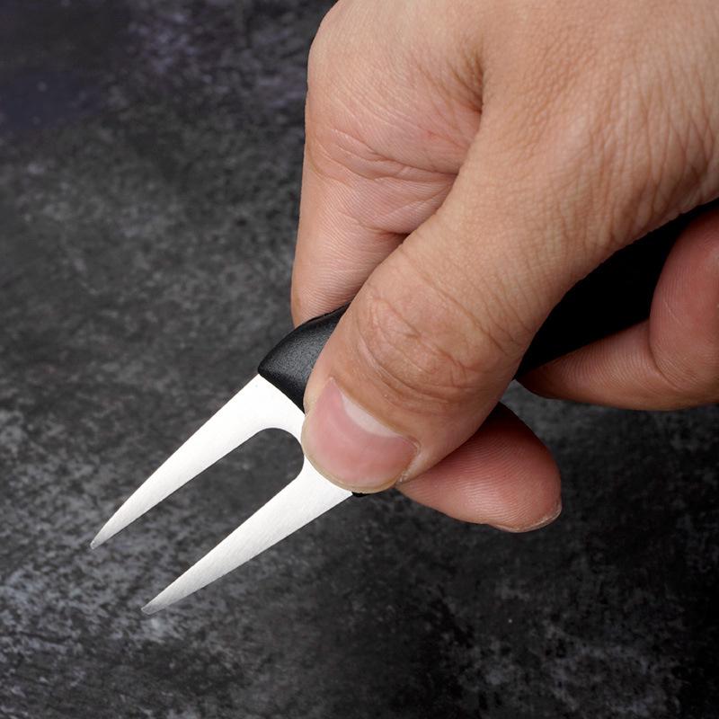 Compact Folding Mini Golf Divot Repair Tool with Logo Support