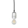 Dulton Aluminum Socket Simple and Original Socket Ceiling Lighting Ceiling 97cm Cord Cord, Black, Sturdy, Cover, Light, Lamp, Mount, Length,
