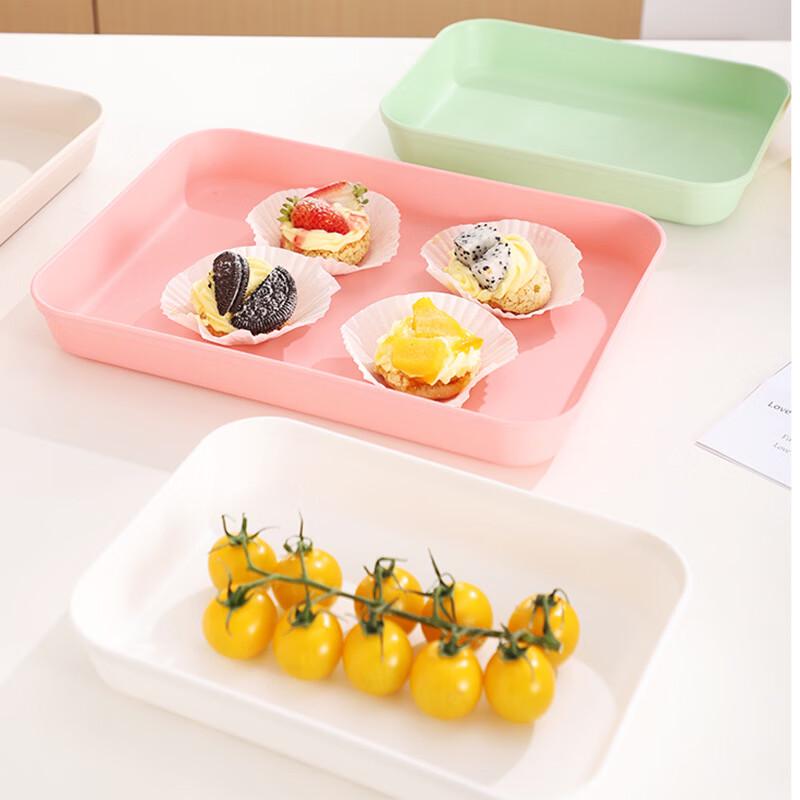 RuHan Rectangular Deep Bone China Serving Tray Set