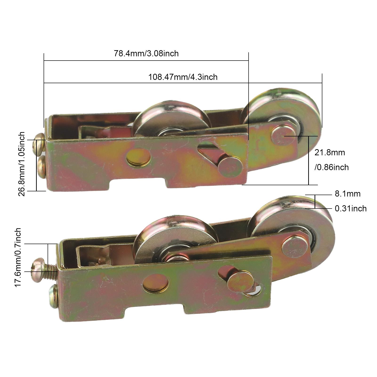 

Door Repair Sliding Patio Door Rollers 1-1 4 Inch Diameter Exceptional Durability Heat-treated Bearing Steel Robust Construction China Mainland