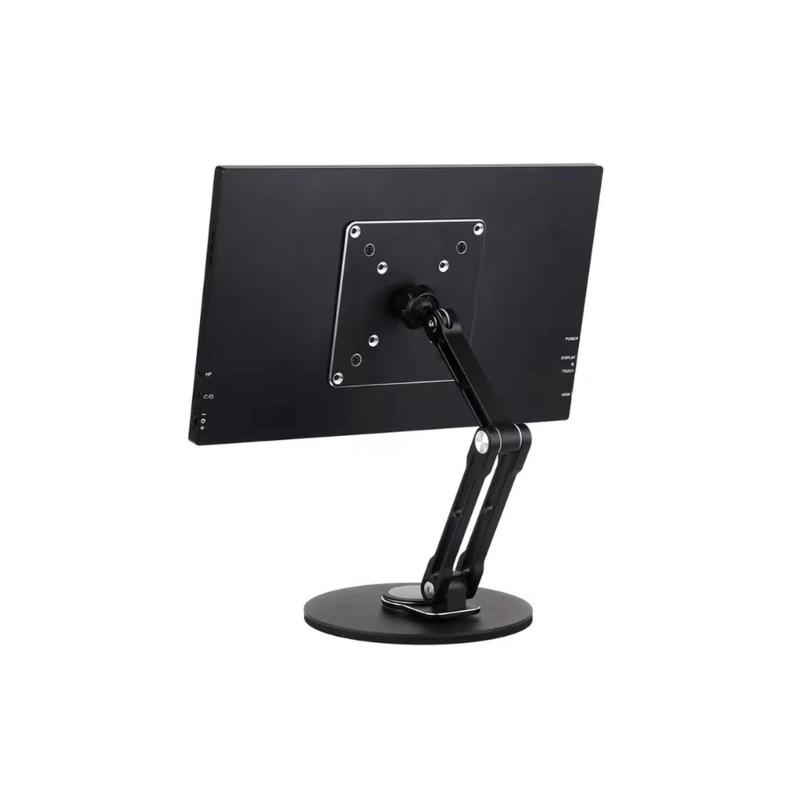 Monitor Foldable Arm Portable Monitor Pad Stand With 360 Rotation Tablet Support Display Articulated Arm Monitor