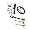 270mm Steering Wheel Kit with 380mm Steering Shaft 440mm Rack and Pinion 150mm Steering Column 80mm Sleeve for Go Kart