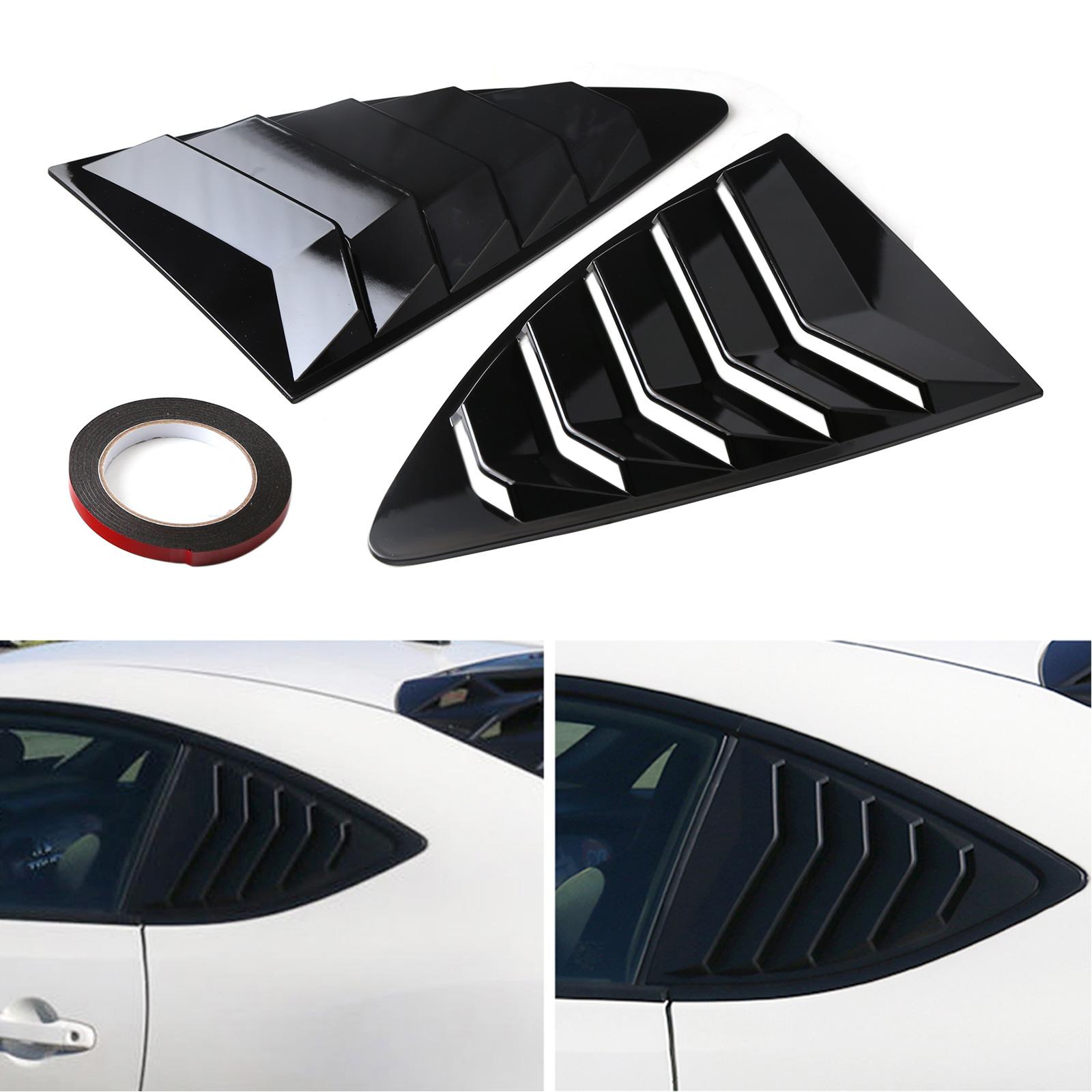 

Gloss Black Side Window Louver For 2013-2018 Scion FRS BRZ Toyota 86 GT86