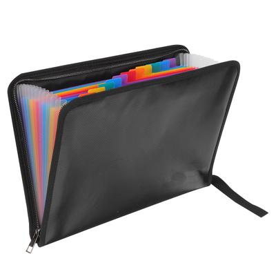 13 Pocket Fireproof Document Organizer Portable File Folder for Home Office Important Papers Storage Waterproof Document Pouch