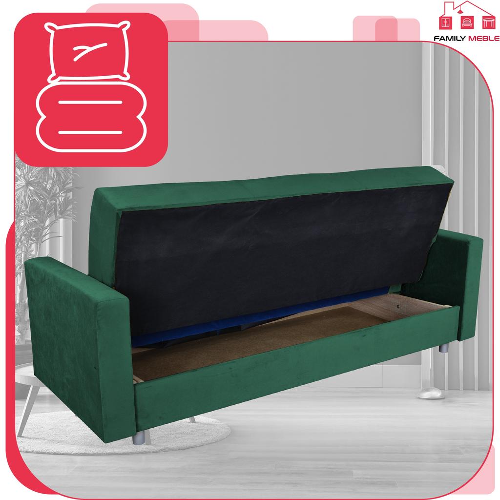 Sofa Sofa Alicja Sofa Bed Bonell Bed Family Furniture Green