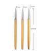 LINMANDA 3 Pcs Nails Art Liner Brushes Nails Painting Brush Nails Art Brushes Nails Art Drawing Pen Manicure Tool For Salons