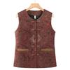 Grandma's Spring Fashion Vest: Stylish Chinese Waistcoat for Middle-Aged & Elderly Women, Perfect Autumn Wear for 60+