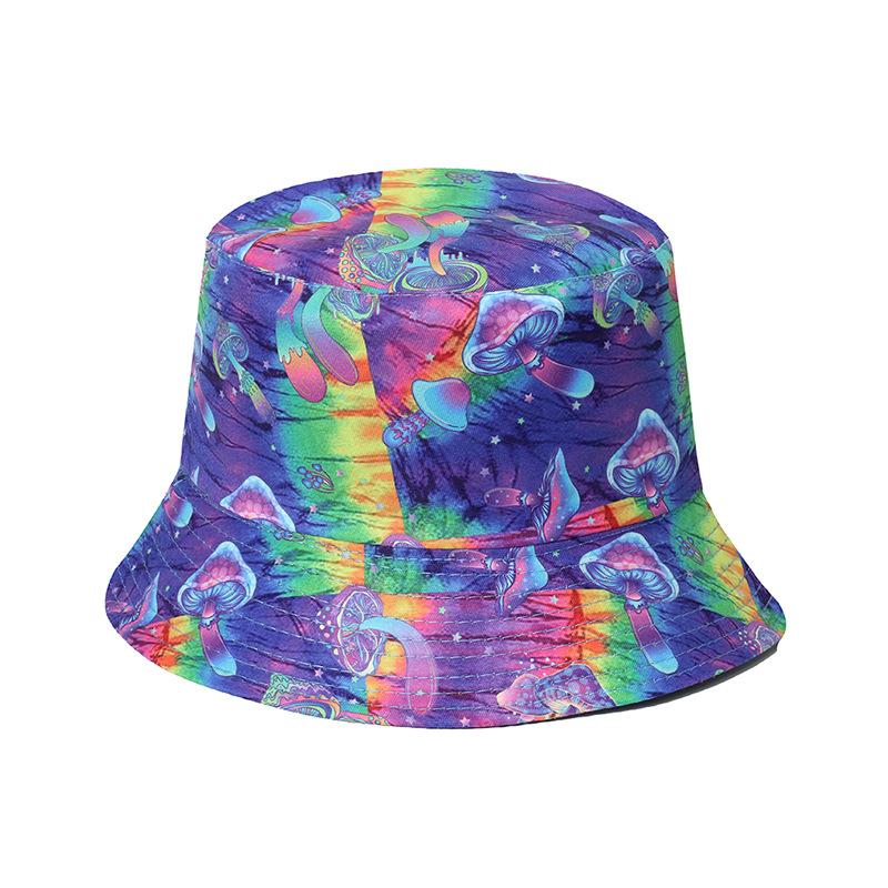 Sweet And Hat Cool Style Printing Womens Sunshade Fishermans Hatscaps