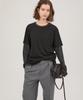 NOHANT Layerd T-Shirts Set Black