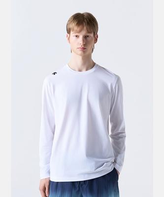 DESCENTE Tough Long Sleeve T-Shirt White Sr323Utl71 (A Type)