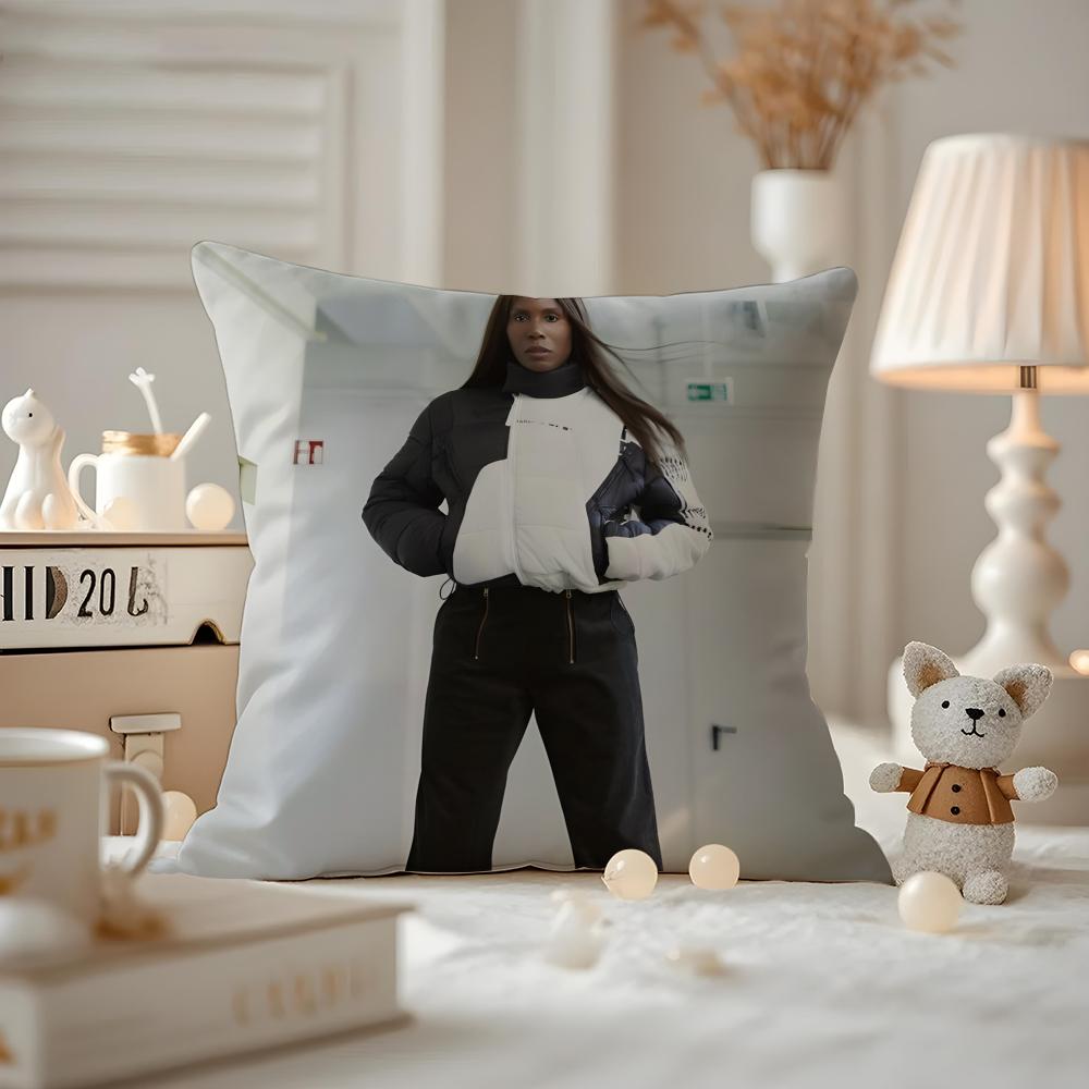 Honey Dijon Cushion Cover Anti-dustmite Pillowcase Invisible Zipper Silky Short Plush Sofa Cushion Cover