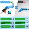 Electric Air Cool Hot Knife Foam Cutter Tool Machine Portable Slotting Groove Styrofoam Polystyrene Fabric Rope Cutter