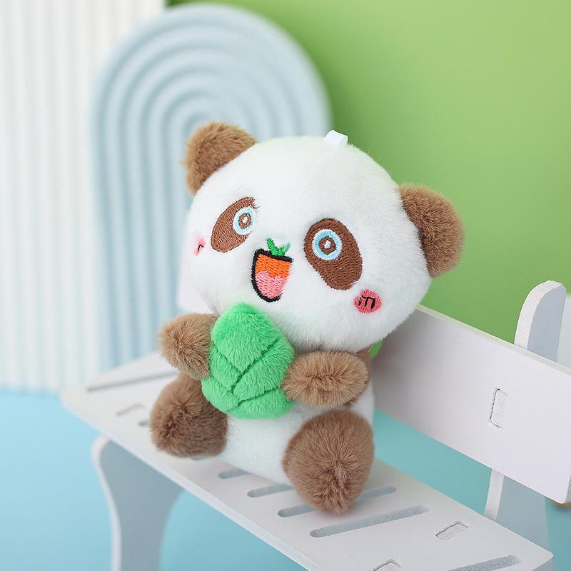 Adorable Panda Plush Keychain Soft Cuddly Bear Bag Charm For Kids And Adults