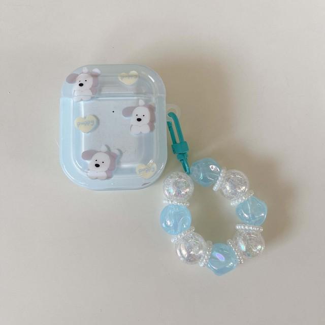 Cartoon Puppy Ins Imd Gradient Art Earphone Case For Apple Air Pods 1 2 3 Pro 2nd Wireless Bluetooth Charging Box Cute Dog Cover