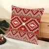 Geometric Patterns Cushion Cover Soft Short Plush Pillow Cover Smooth Cozy Texture Aesthetic Cushion Case Home Decor