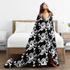 Usopp Jolly Roger Velvet Throw blanket Luffy Anime blanket for Home Office Super Warm Bedding Throws,