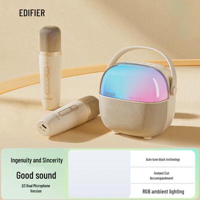 Edifier Q3 Dual-Mic Karaoke Bluetooth Speaker CN Plug (adapter Included) (CN Version)