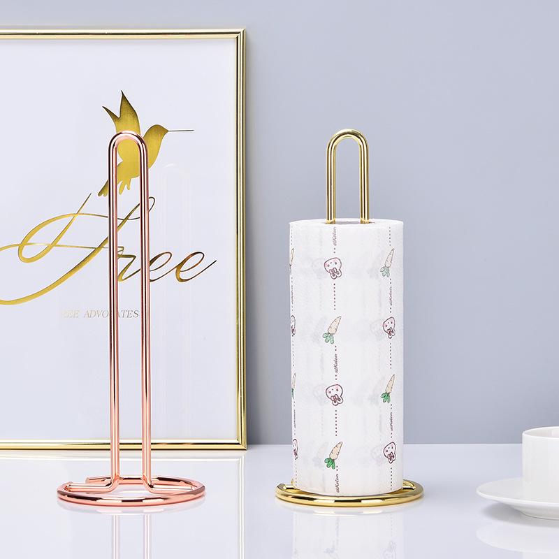 Simple Golden Iron Tissue Holder Dining Table Kitchen Storage Roll Vertical At Affordable S Free Real Reviews With Photos Joom Simple Golden Iron Tissue Holder, Tissue Holder For Dining Table