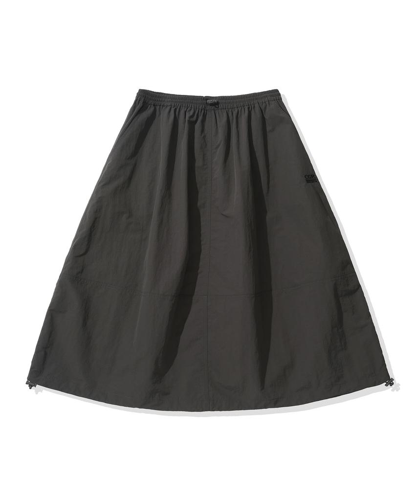 CGP (Women'S) Nylon Long Skirt - Charcoal