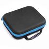Hard EVA Tool Case Portable Tool Carrying Storage Bag for Cordless Drill Electric Scissors Light Blue Strip