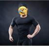 Men's Quick Dry Short Sleeve Compression Shirt for Sports & Fitness