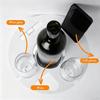 Outdoor Wine Glass Rack Portable Compact with Ground Stake Easy To Assemble Rack for Outdoor Activities