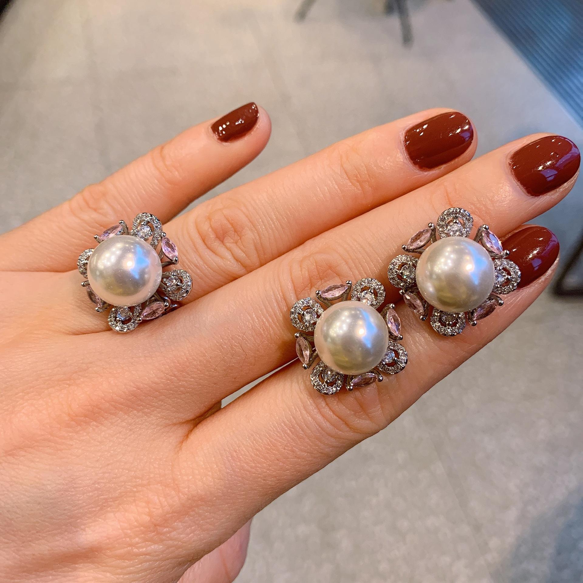 

Австралийский набор Payball Color Treasure с жемчужным кольцом и подвеской, новый