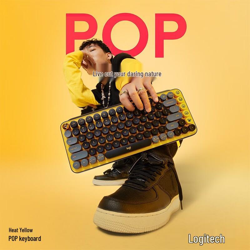 Logitech POP KEYS Wireless Mechanical Keyboard