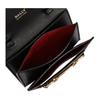 Bally Classic Solid Color Commuter Fashion Flap Leather Chain Crossbody Shoulder Bag Women Bags Black 6237095
