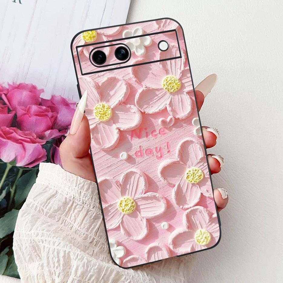 Für Google Pixel 8A Hülle Cooles Design Muster Abdeckung Stoßfest Weiches TPU Handyhülle Für Google Pixel 8 Pro Pixel8 A Pixel8A Fundas