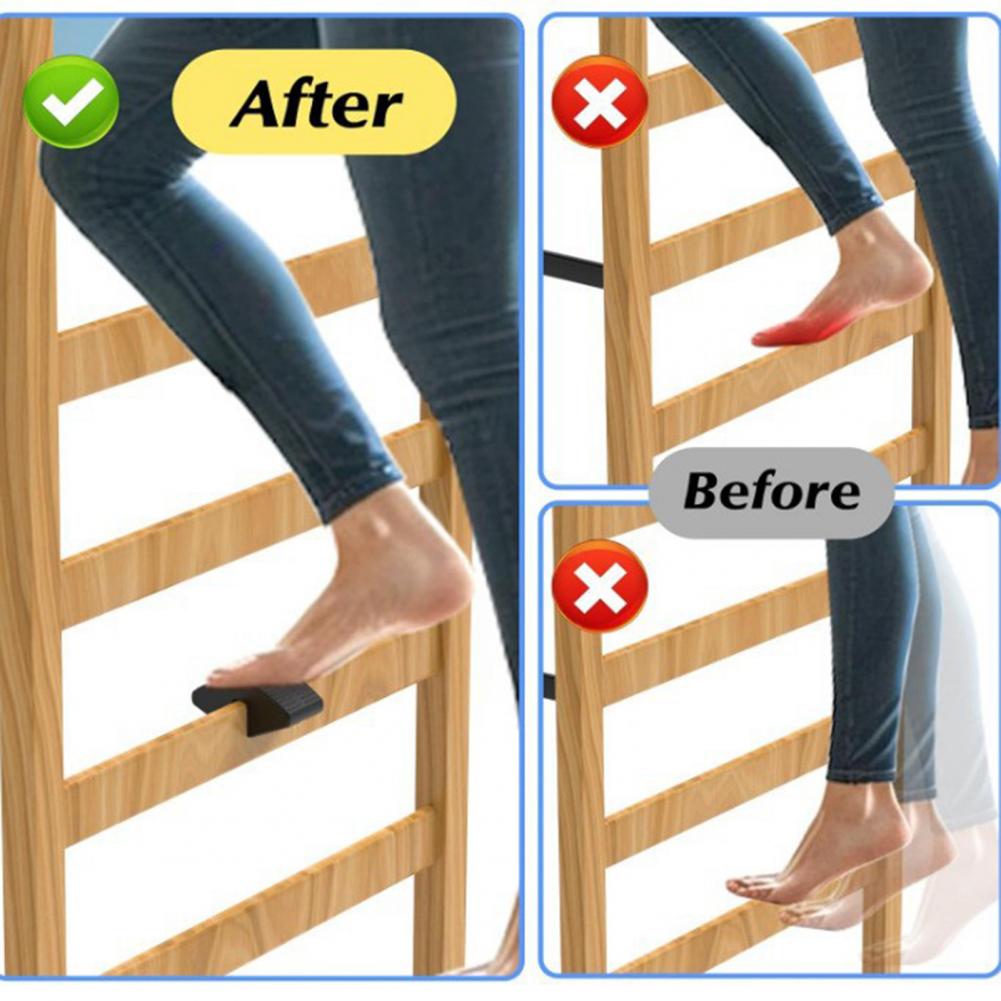 1/2/3Pcs Dorm Bed Ladder Foot Support Anti-Slip Surface Snap-On College Bunk Bed Ladders Foot Saver Step Cushion
