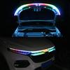 RGB Car Hood Light Led Colorful Flowing Headlight Decorative Atmospere Lamp Modified Daytime Running Lights APP Remote Control