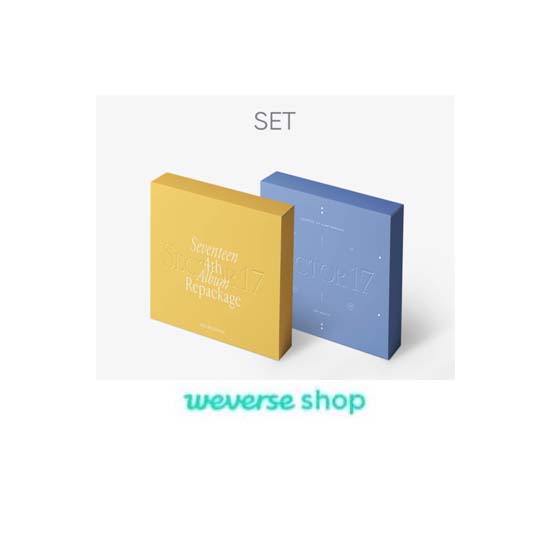 

[Предзаказ] Weverse SEVENTEEN 4-й альбом Переиздание SECTOR 17 (НАБОР вер.) SET ver